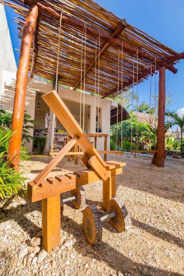 Ferienwohnung Jaakbal Tulum Exterior foto